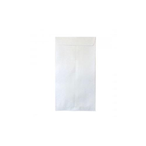 White Envelope 9x4 Inch, 80 GSM (Pack of 50 Pcs)